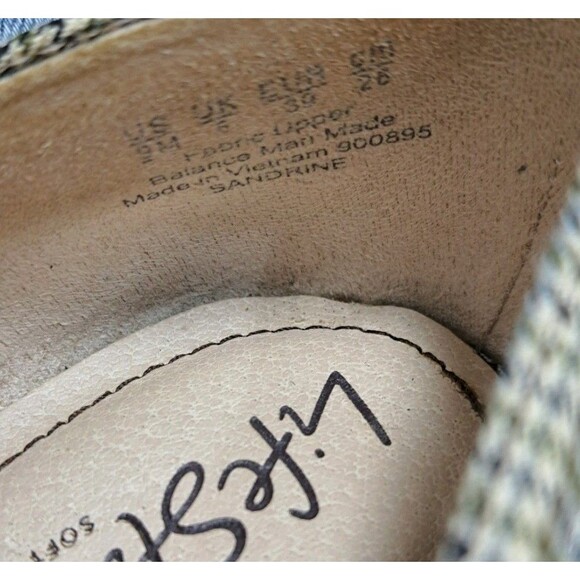 Life Stride Plaid 3" Heels. Women's Sandrine Pointed Toe Strapped Pumps Size 9M - Picture 7 of 7